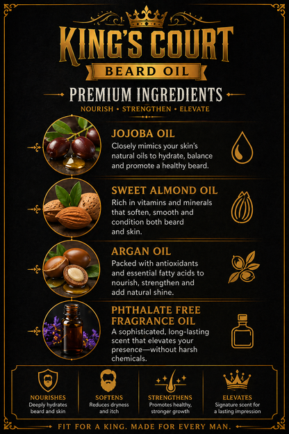 King's Court Beard Oil