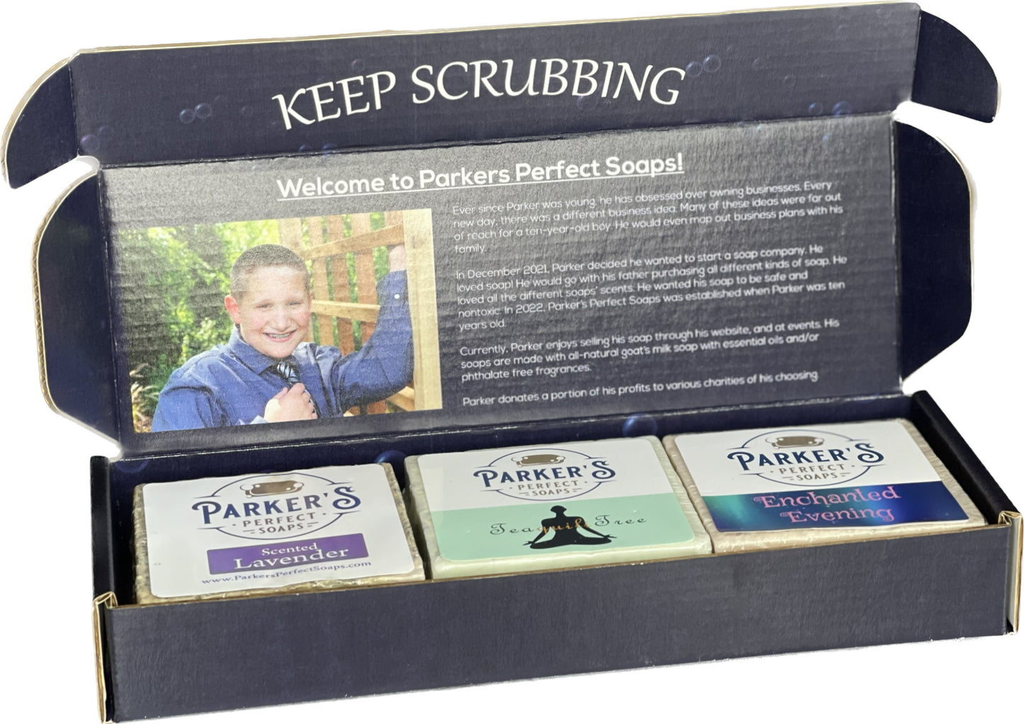 Parker's Perfect Soaps Gift Box *soaps not included (sold separately)
