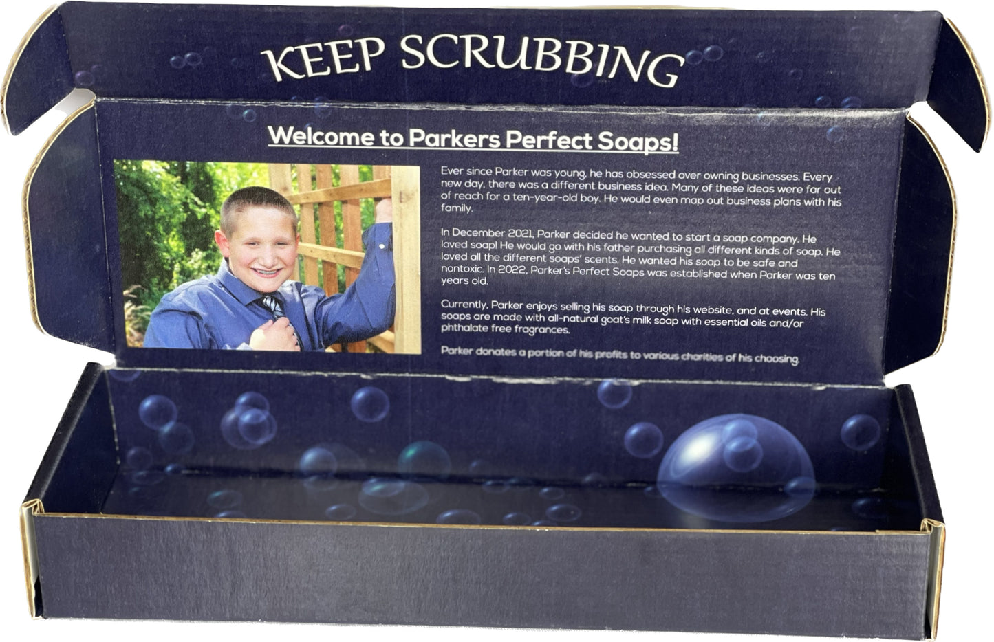 Parker's Perfect Soaps Gift Box *soaps not included (sold separately)