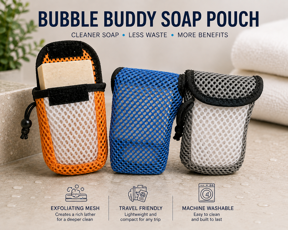 Bubble Buddy Soap Pouch